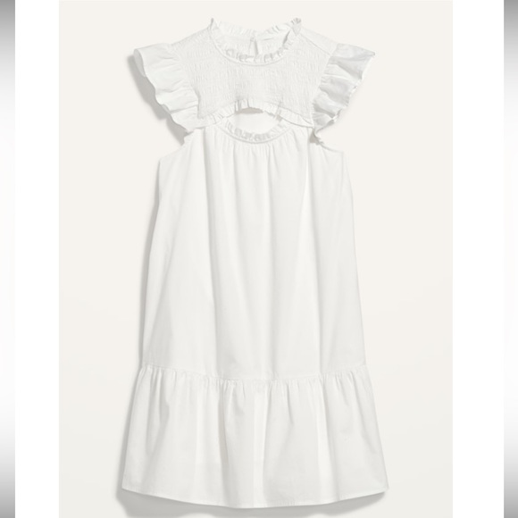 woman’s swing white dress - Picture 4 of 4